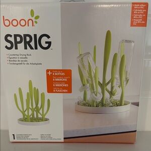 Boon Sprig Countertop Drying Rack - Green